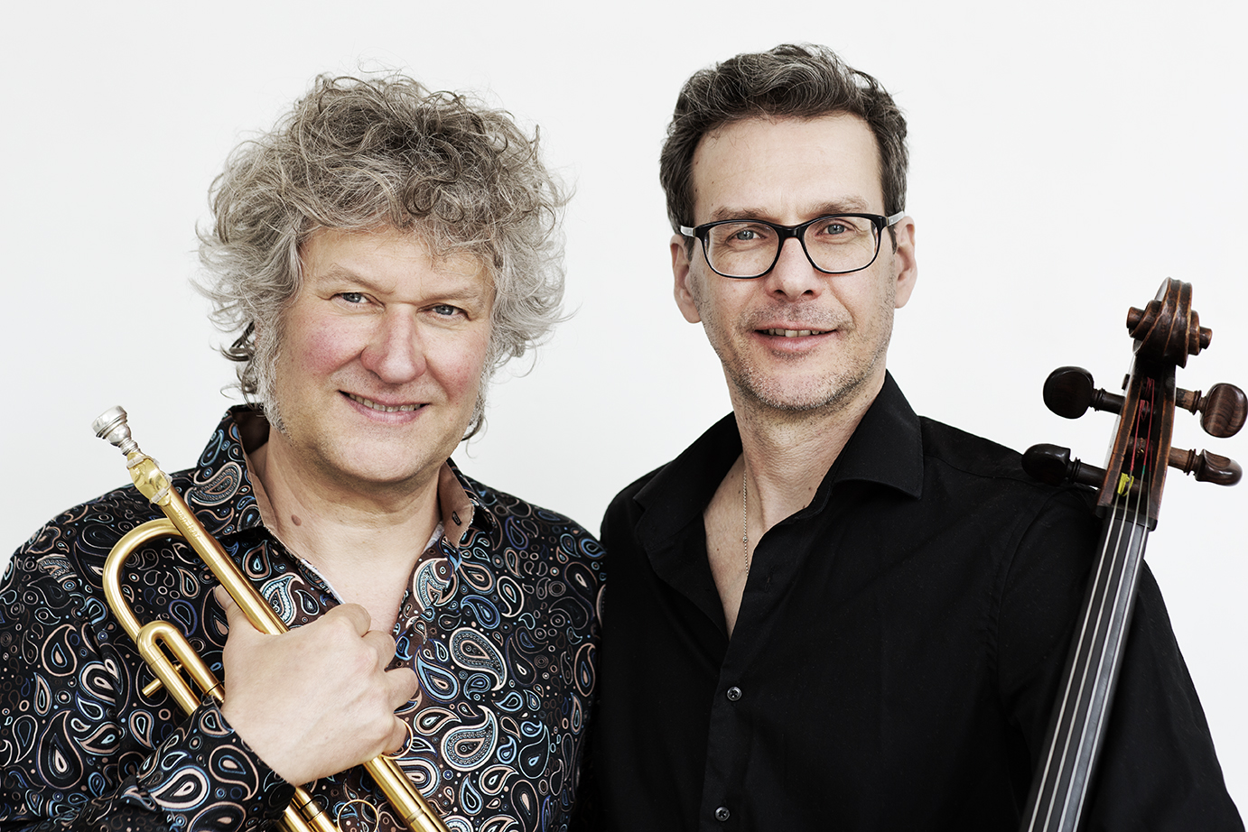 Foto van Eric Vloeimans en Jörg Brinkmann gemaakt door Lenny Oosterwijk